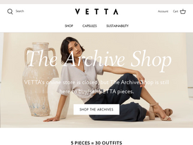 'vettacapsule.com' screenshot
