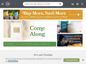 'deseretbook.com' screenshot