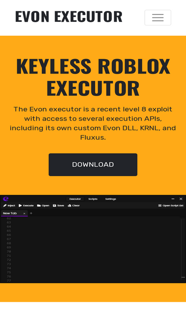 New Evon Executor Version X 2023 Download