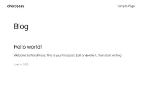 'chordeasy.com' screenshot