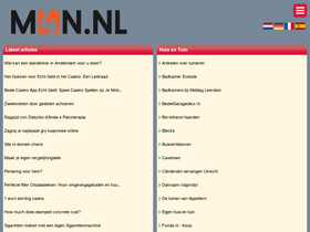 'm4n.nl' screenshot