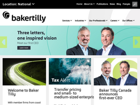 'bakertilly.ca' screenshot