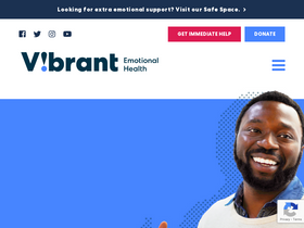 'vibrant.org' screenshot