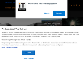 'itavisen.no' screenshot