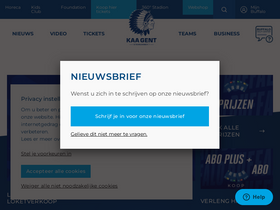 'kaagent.be' screenshot