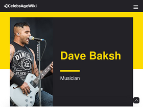 'celebsagewiki.com' screenshot