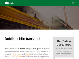 'dublinpublictransport.ie' screenshot