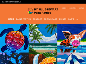 byjillstewart.com homepage screenshot