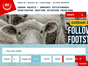 'sktwelfare.org' screenshot