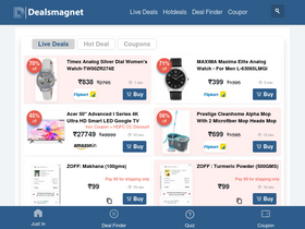 'dealsmagnet.com' screenshot