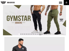 'ironaesthetics.cz' screenshot