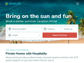 'evolve.com' screenshot