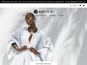 'ginette-ny.com' screenshot