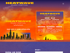 'heatwavemusicfestival.com' screenshot