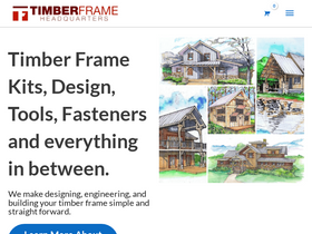 'timberframehq.com' screenshot