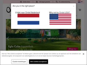 'omlet.nl' screenshot