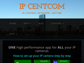 'ipcent.com' screenshot