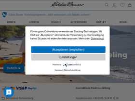 'eddiebauer.de' screenshot