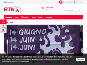 'rtn.ch' screenshot