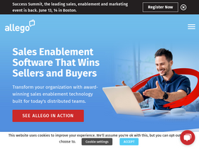 'allego.com' screenshot