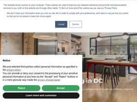 'stayattache.com' screenshot