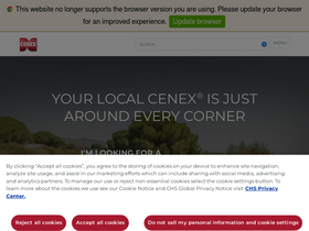 'cenex.com' screenshot