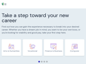 'learnhowtobecome.org' screenshot