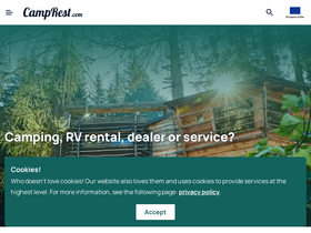 'camprest.com' screenshot