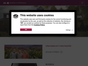 'vivancoculturadevino.es' screenshot