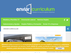 'enviarcurriculum.es' screenshot