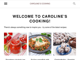 'carolinescooking.com' screenshot