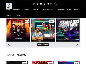 'allindiandjsclub.in' screenshot