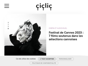 'ciclic.fr' screenshot