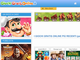 'giochigratisonline.it' screenshot