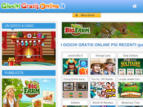 'giochigratisonline.it' screenshot
