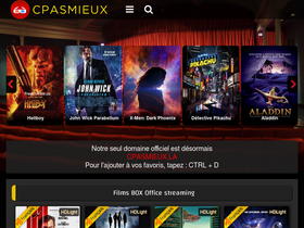 'cpasmieux.in' screenshot