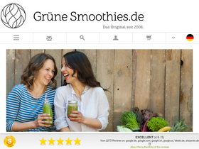 'gruenesmoothies.de' screenshot