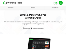 'worshiptools.com' screenshot