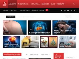 'drserdarakgun.com' screenshot