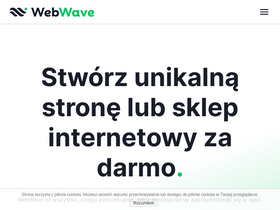 'webwavecms.com' screenshot