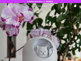 Suliss homepage screenshot