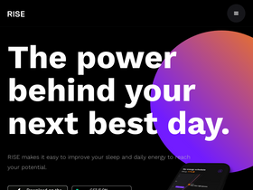 'risescience.com' screenshot