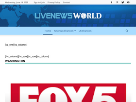 'livenewsworld.com' screenshot
