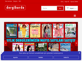 'dergiburda.com' screenshot