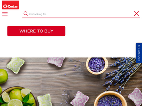 'ocedar.com' screenshot