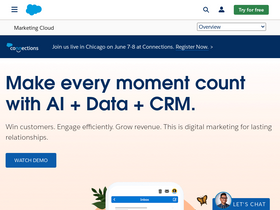 'radian6.com' screenshot