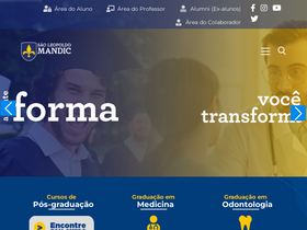 'slmandic.edu.br' screenshot