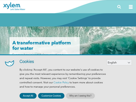 'xylem.com' screenshot