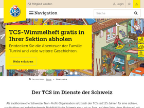 'tcs.ch' screenshot
