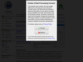 'keepass.info' screenshot